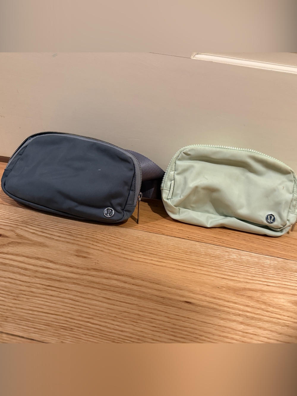 2 FOR 1 Lululemon Belt Bags — Black & Light Green